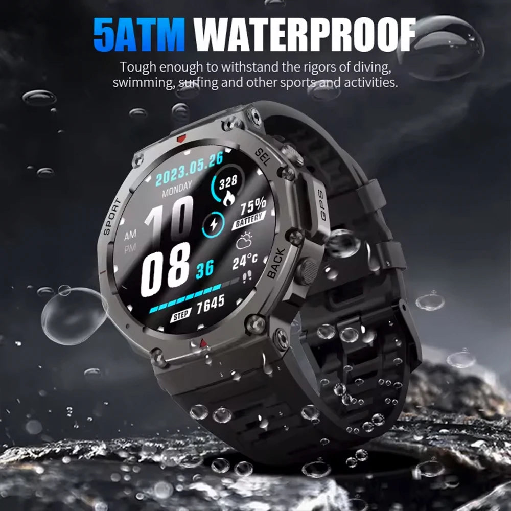 2025 New For HUAWEI Original 5ATM Ultra GPS Smart Watch Mens Rugged Smartwatch Military Electronic Waterproof Digital Bracelet
