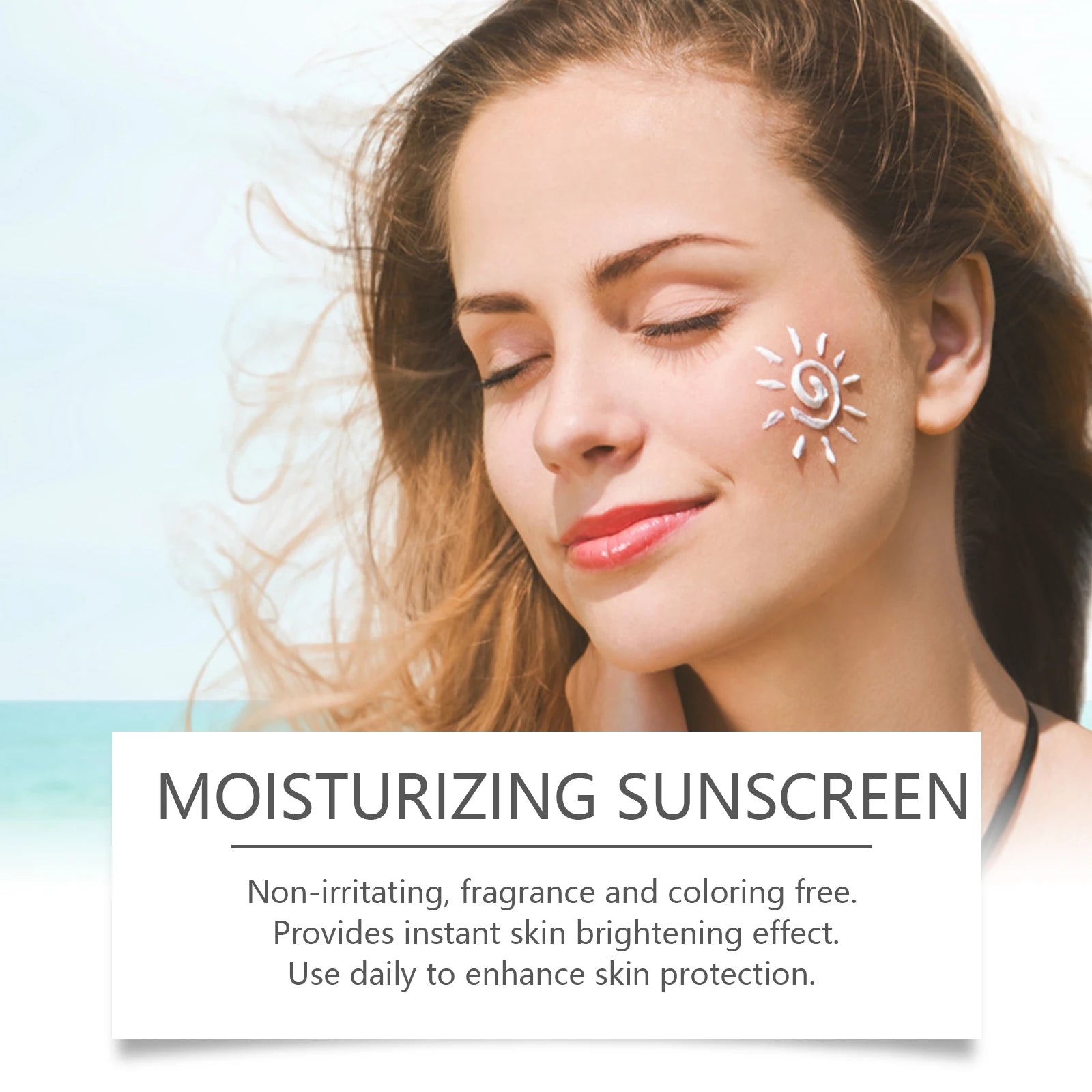 Sunscreen Cream Spf 90+ UV Protective Sunburn Repair Cream Sun Block Isolation Cream Moisturizing Oil-Control Skin Care Products