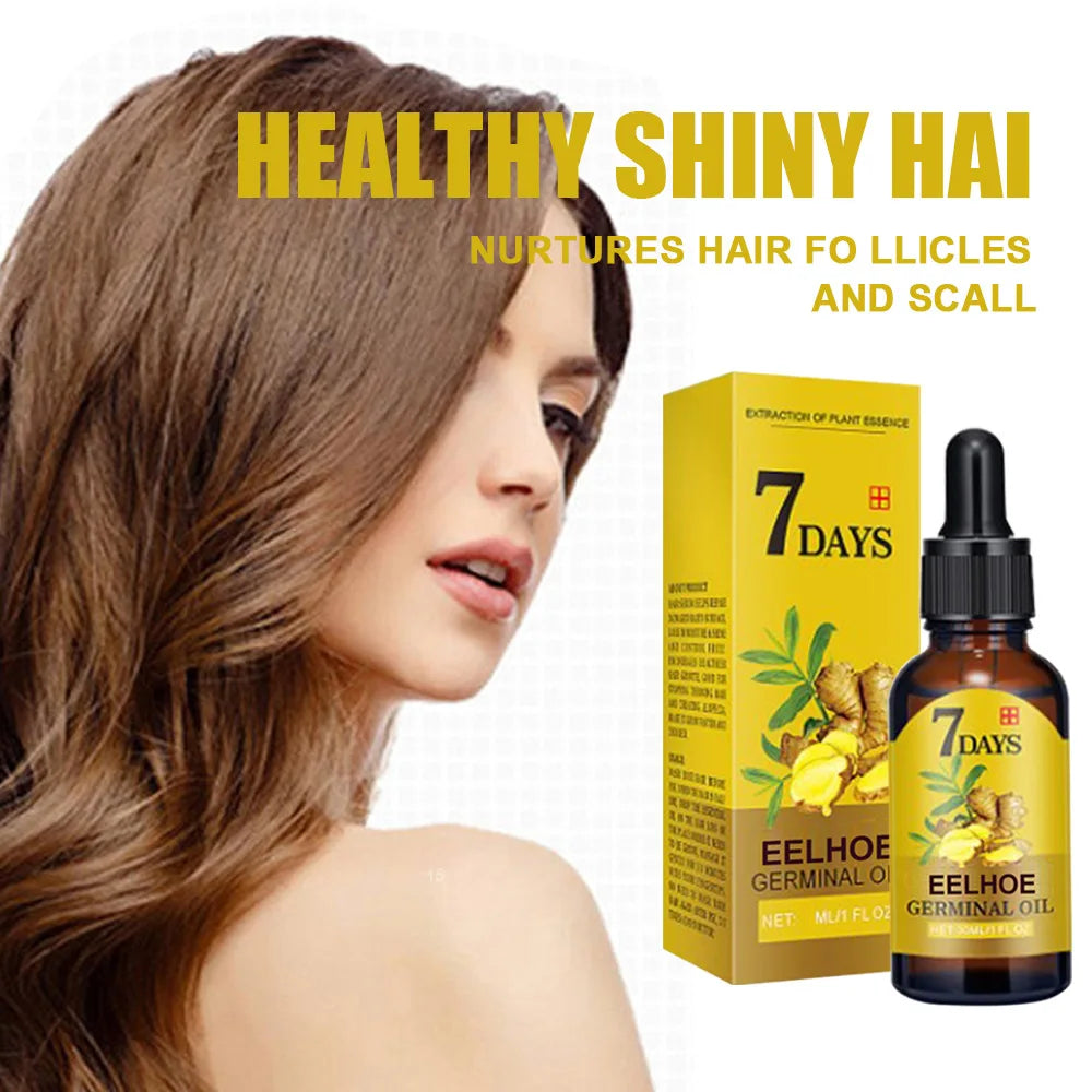 EELHOE Ginger Hair Growth Oil – Natural Hair Care Solution