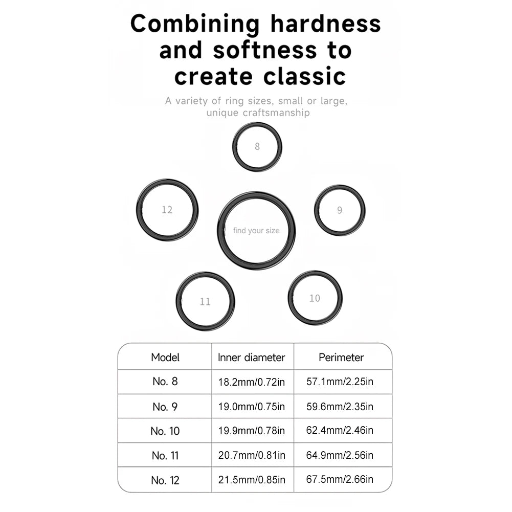 RS08 Smart Ring For Men Women Waterproof Health Fitness Rings Multi-sport Modes Sport Health Ring Blood Oxygen Sleep Monitoring