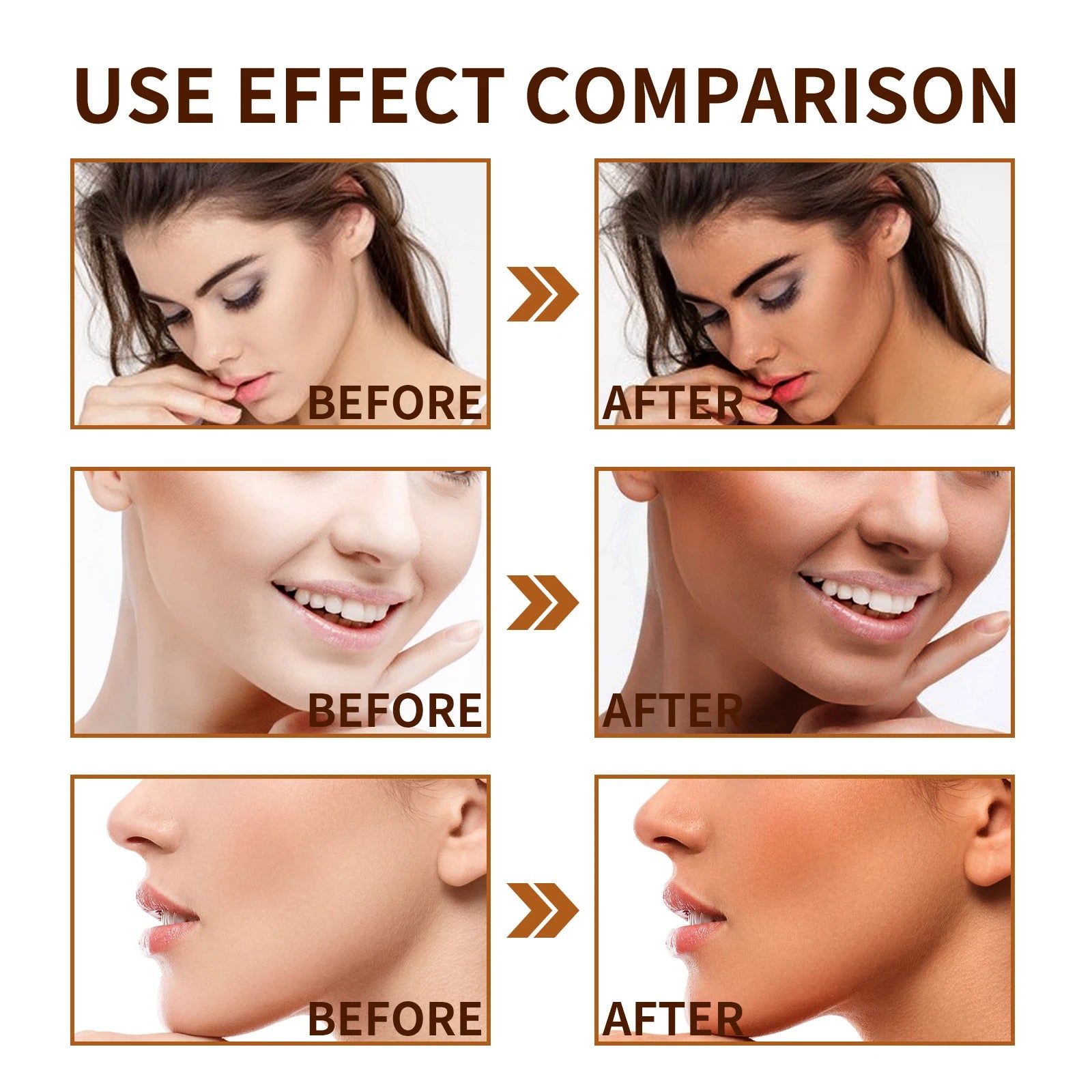 EELHOE Self Tanning Drops Sunless Skin Tanning Oil Liquid Dark Self Tanner Water Serum for Face Body Fake Indoor Tan Lotion 30ml
